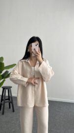 Look Tensel İkili Takım - Ekru - Görsel 8