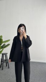 Look Tensel İkili Takım - Siyah - Görsel 4