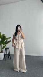 Venedik İkili Takım - Ekru - Görsel 4