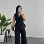 Venedik İkili Takım - Siyah