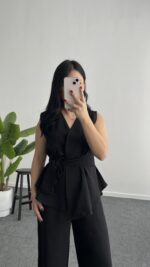 Venedik İkili Takım - Siyah - Görsel 3