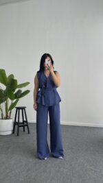 Venedik İkili Takım - İndigo - Görsel 6