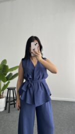 Venedik İkili Takım - İndigo - Görsel 3