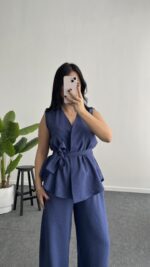 Venedik İkili Takım - İndigo - Görsel 2