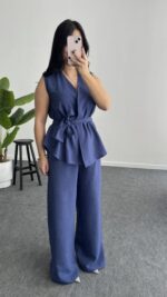 Venedik İkili Takım - İndigo - Görsel 5