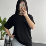 Esila Basic Modal Tişört - Siyah