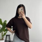 Esila Basic Modal Tişört - Kahve