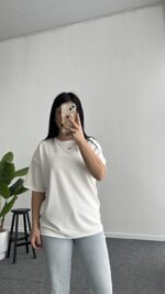 Esila Basic Modal Tişört - Beyaz - Görsel 2