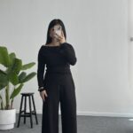 Marsila Drapeli Takım - Siyah