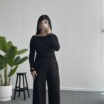 Marsila Drapeli Takım - Siyah