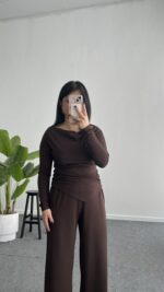 Marsila Drapeli Takım - Acı Kahve - Görsel 4