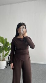 Marsila Drapeli Takım - Acı Kahve - Görsel 9