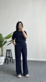 Yuri Taşlı Modal Takım - Lacivert