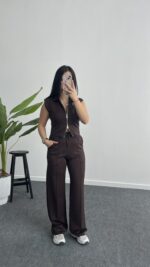 Tiffany Modal Takım - Kahve - Görsel 2