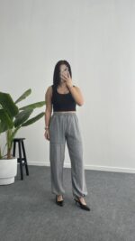 Odiss Kargo Pantolon - Gri - Görsel 4