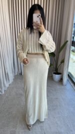 Losa Ekru İkili Takım - Görsel 4