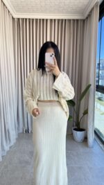 Losa Ekru İkili Takım - Görsel 2