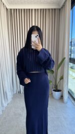 Losa Lacivert İkili Takım - Görsel 2