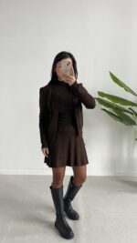 Rally Triko 3lü Takım - Kahverengi - Görsel 4