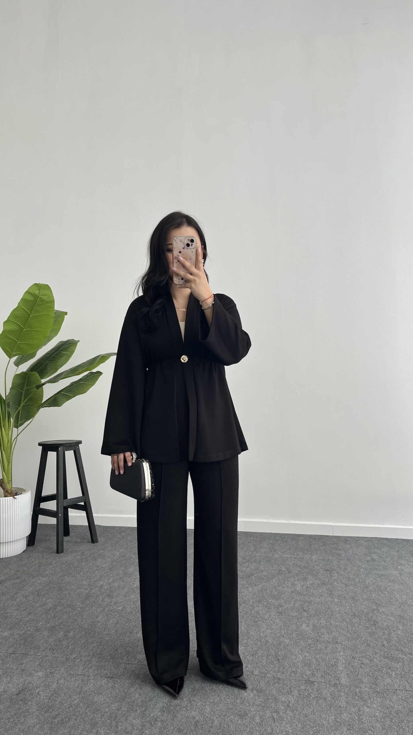 img_0024-scaled-1.jpeg Mora Aksesuarlı Modal Kimono Takım - Siyah - Görsel 1