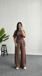 Vivien Buzzy Takım - Kahve - Görsel 8