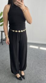 Paris Şalvar Takım - Siyah - Görsel 5