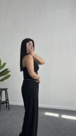 Paris Şalvar Takım - Siyah - Görsel 4