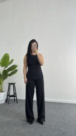 Ruby Sırt Detaylı Takım - Siyah - Görsel 2