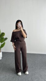 Sorel Modal Takım - Kahve - Görsel 9