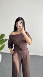 Sorel Modal Takım - Kahve - Görsel 5