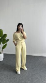 Sorel Modal Takım - Sarı - Görsel 4