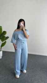 Sorel Modal Takım - Mavi - Görsel 6