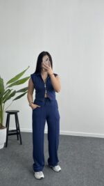 Tiffany Modal Takım - Lacivert