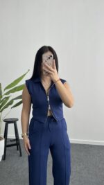 Tiffany Modal Takım - Lacivert - Görsel 3