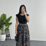 Mia Kemerli Elbise - Siyah