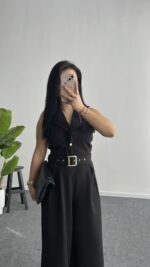 Lura Kemerli Tulum - Siyah - Görsel 4