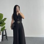 Lura Kemerli Tulum - Siyah