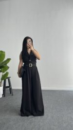 Lura Kemerli Tulum - Siyah