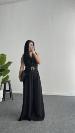 Lura Kemerli Tulum - Siyah - Görsel 3