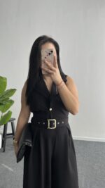 Lura Kemerli Tulum - Siyah - Görsel 2