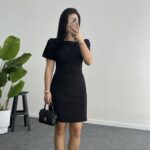 Jessica Prenses Kol Elbise - Siyah