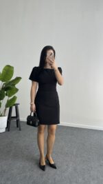 Jessica Prenses Kol Elbise - Siyah