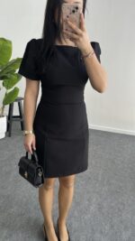 Jessica Prenses Kol Elbise - Siyah - Görsel 3