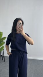 Wolee Modal Basic Takım - Lacivert - Görsel 4