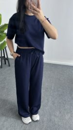 Wolee Modal Basic Takım - Lacivert - Görsel 5