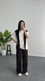 Sofya Bağlama Detaylı Takım - Siyah - Görsel 6