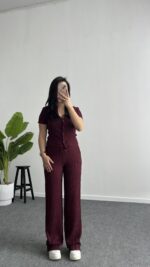 Misa İkili Takım - Bordo - Görsel 2