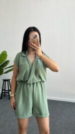 Jeny Keten Tulum - Mint Yeşili - Görsel 3