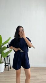 Atina Basic Modal Takım - Lacivert - Görsel 4