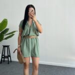 Jeny Keten Tulum - Mint Yeşili